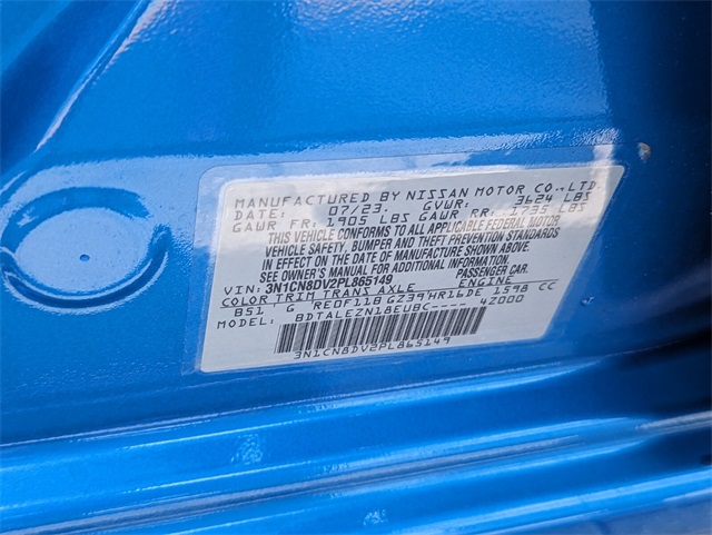 2023 Nissan Versa 1.6 S photo 18