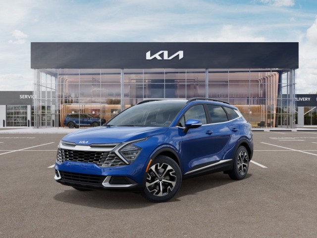 New 2025 Sapphire Blue Kia EX image 1
