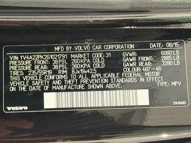 2016 Volvo XC90 T6 Momentum photo 54