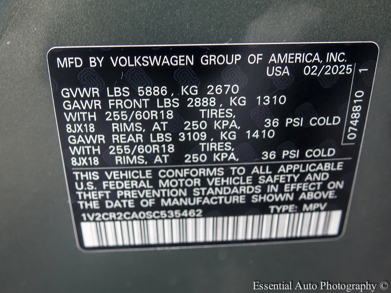 2025 VOLKSWAGEN ATLAS - Image 25