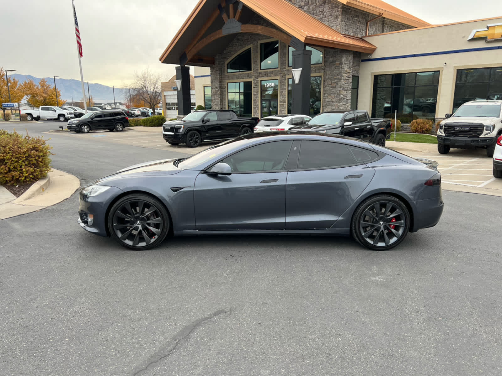 Used 2018 Tesla Model S 75D with VIN 5YJSA1E20JF241646 for sale in Logan, UT