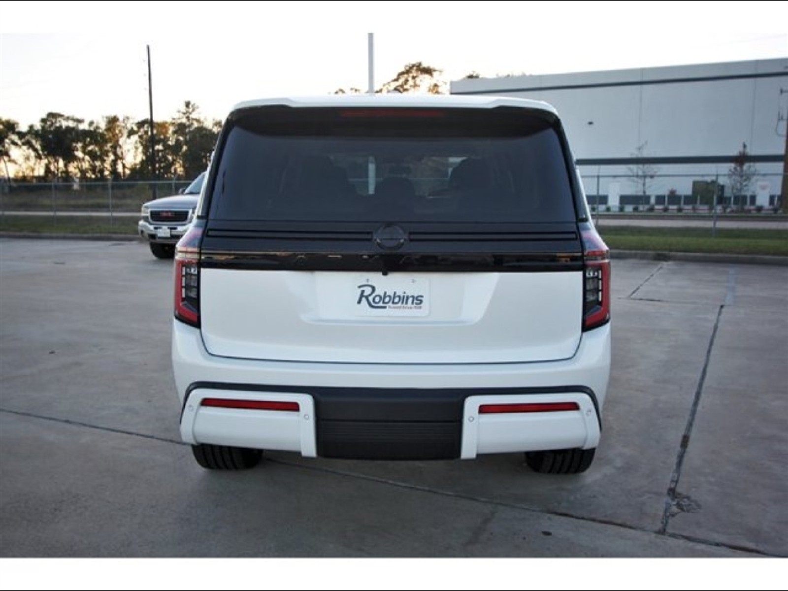 2026 Nissan Armada SV White at Robbins Nissan