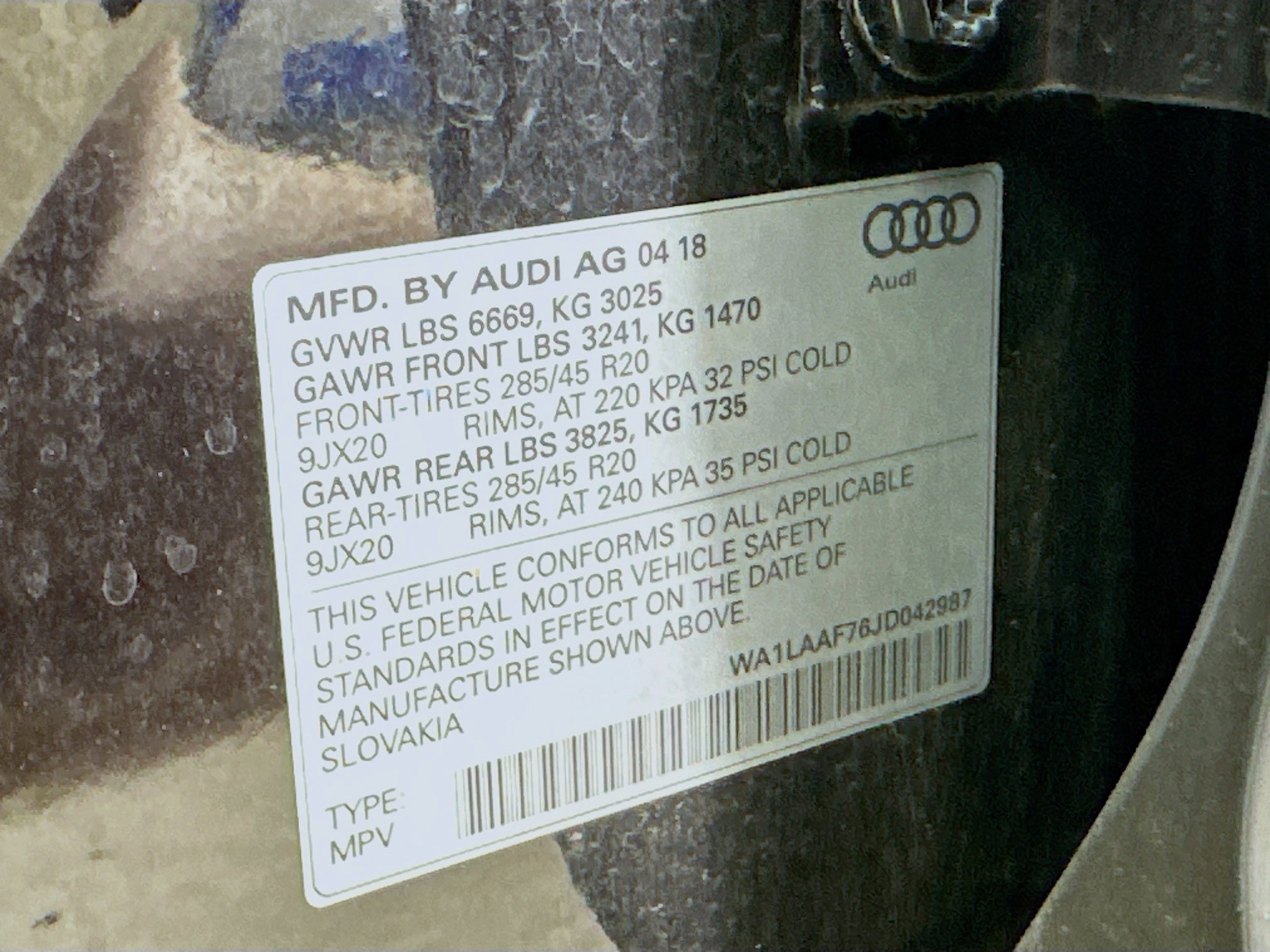 2018 Audi Q7 3.0T Premium Plus photo 6