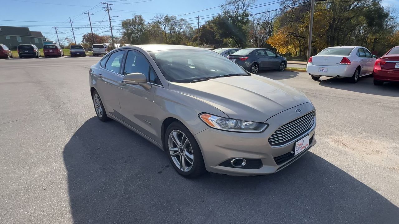 Used 2015 Ford Fusion Hybrid SE with VIN 3FA6P0LU5FR185858 for sale in Lincoln, NE