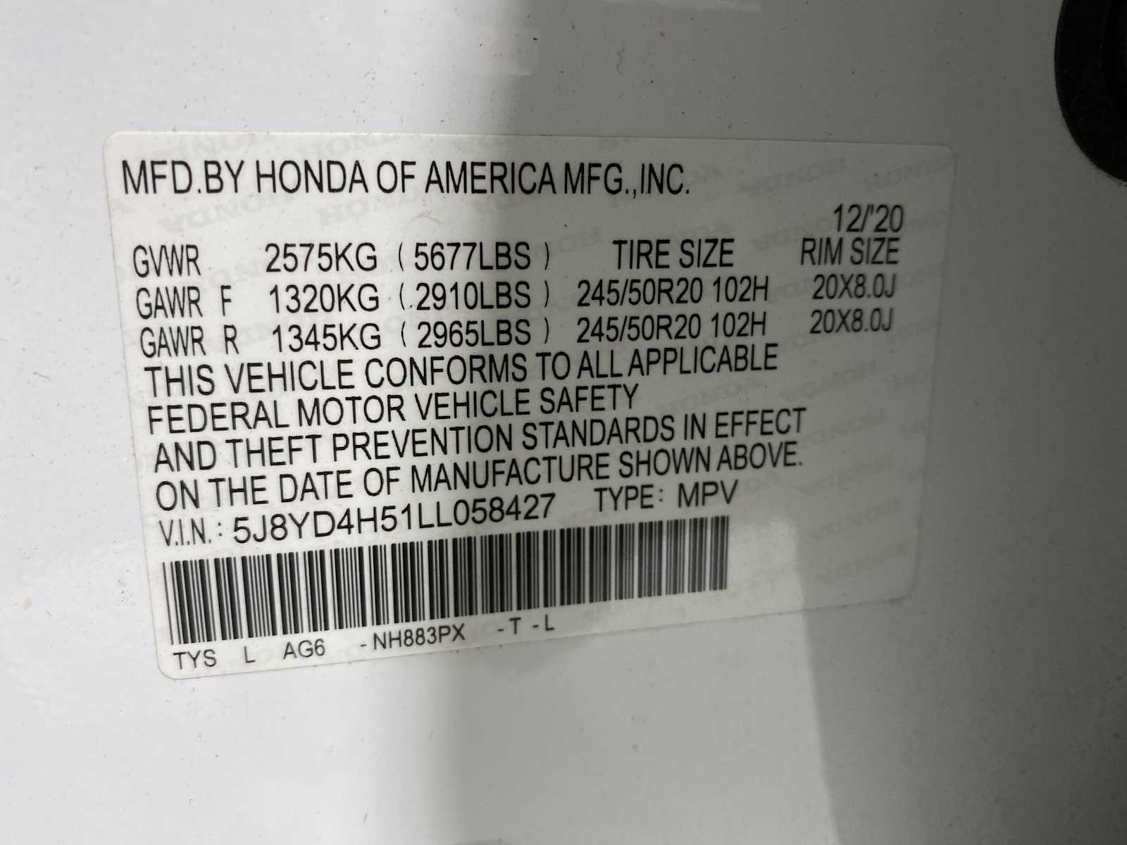 2020 Acura MDX Technology SH-AWD photo 19