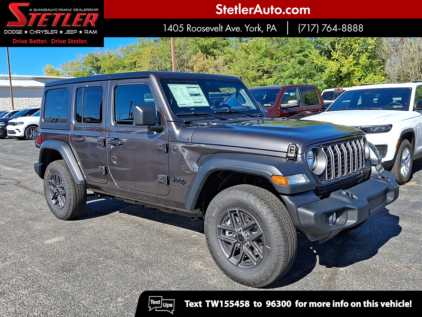 2026 Jeep Wrangler 4-Door Sport S's photo