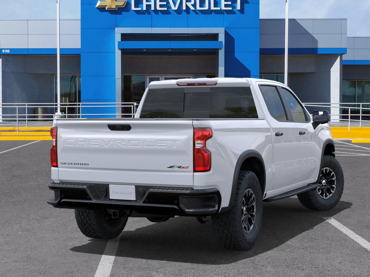 2025 Chevrolet Silverado 1500 ZR2 White at Classic Elite Chevrolet Hwy 6