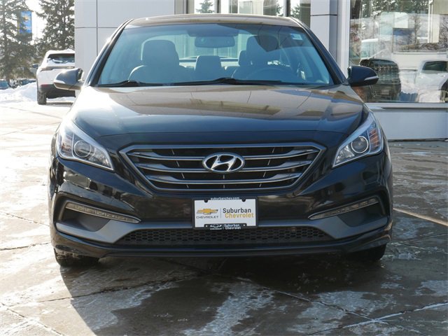 Used 2017 Hyundai Sonata Sport with VIN 5NPE34AF9HH569192 for sale in Eden Prairie, Minnesota