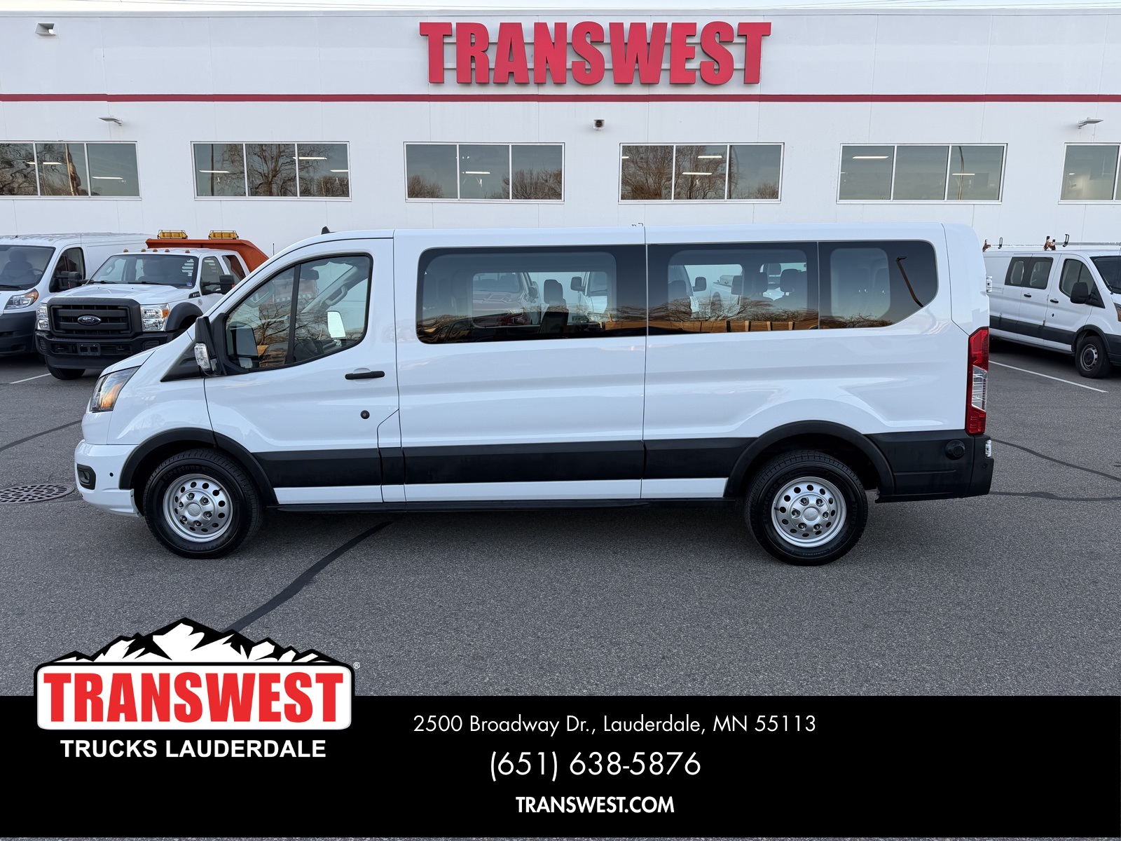 Used 2024 Ford Transit Passenger Van XLT with VIN 1FBAX9Y89RKA27606 for sale in Minneapolis, Minnesota