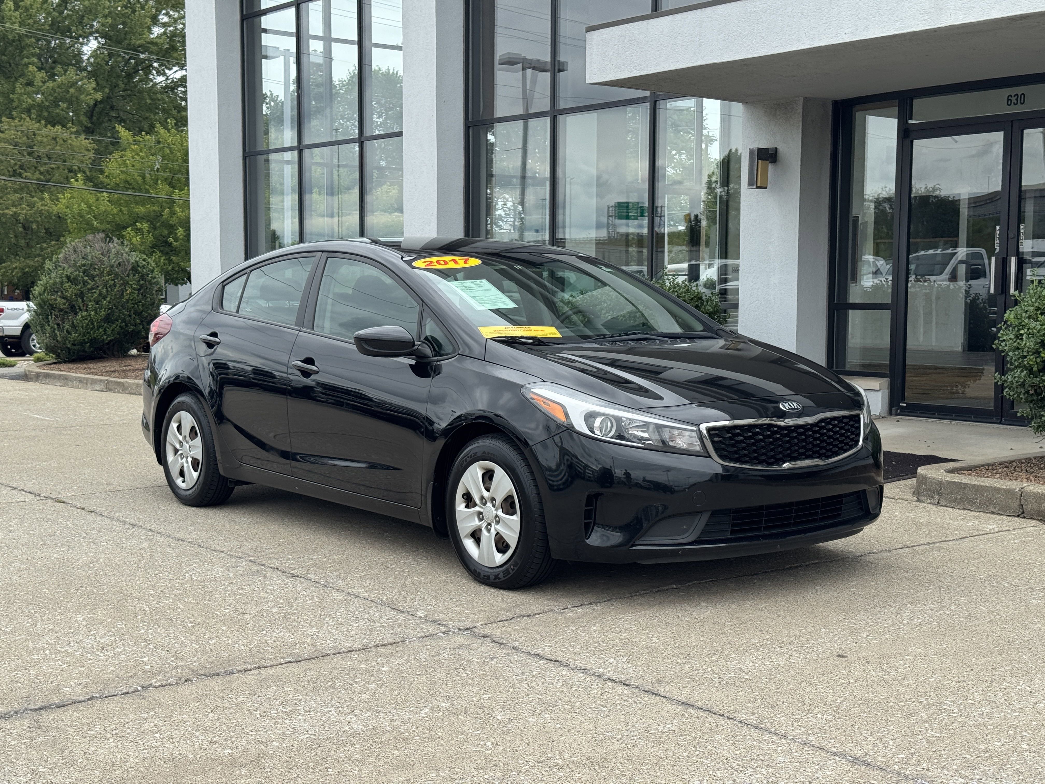 Used 2017 Kia Forte LX with VIN 3KPFK4A76HE046619 for sale in Jeffersonville, IN
