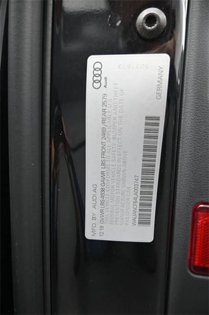 2020 Audi A5 Premium TFSI Quattro photo 4