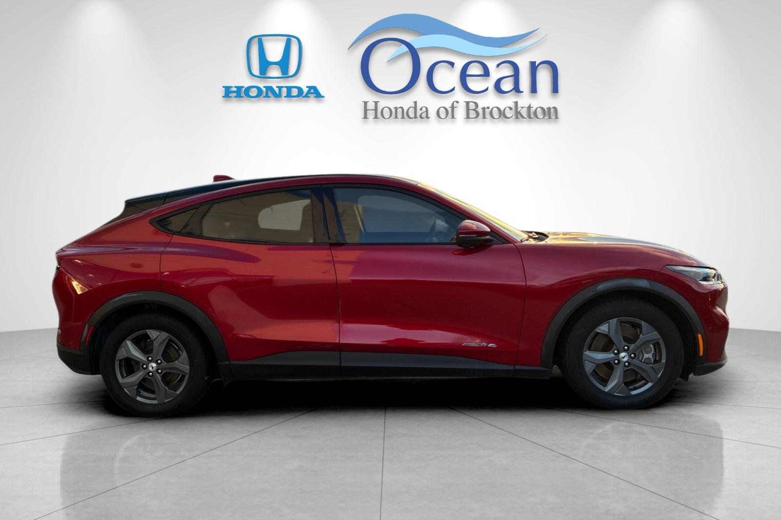 Used 2022 Ford Mustang Mach-E Select AWD with VIN 3FMTK1SS9NMA25121 for sale in Brockton, MA