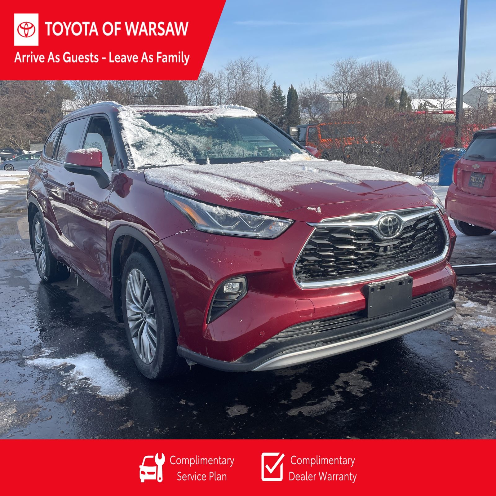 2021 Toyota Highlander Platinum's photo