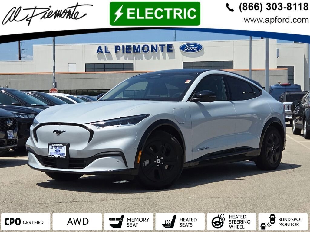 Certified 2023 Ford Mustang Mach-E California Route 1 AWD with VIN 3FMTK2SU1PMB00596 for sale in Melrose Park, IL
