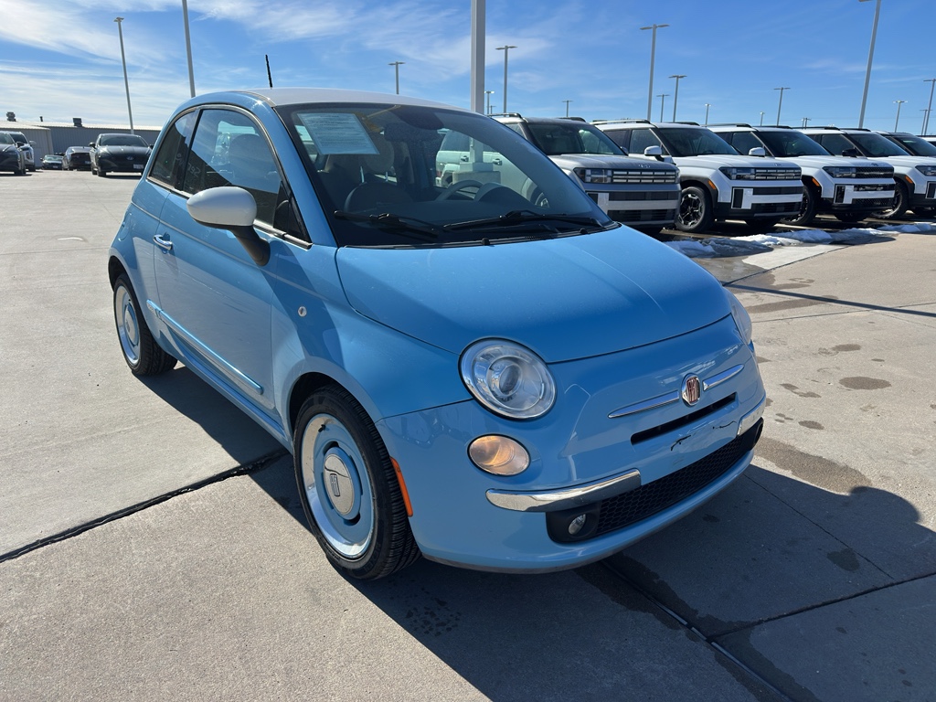 Used 2014 FIAT 500 Lounge with VIN 3C3CFFCRXET275575 for sale in Manhattan, KS