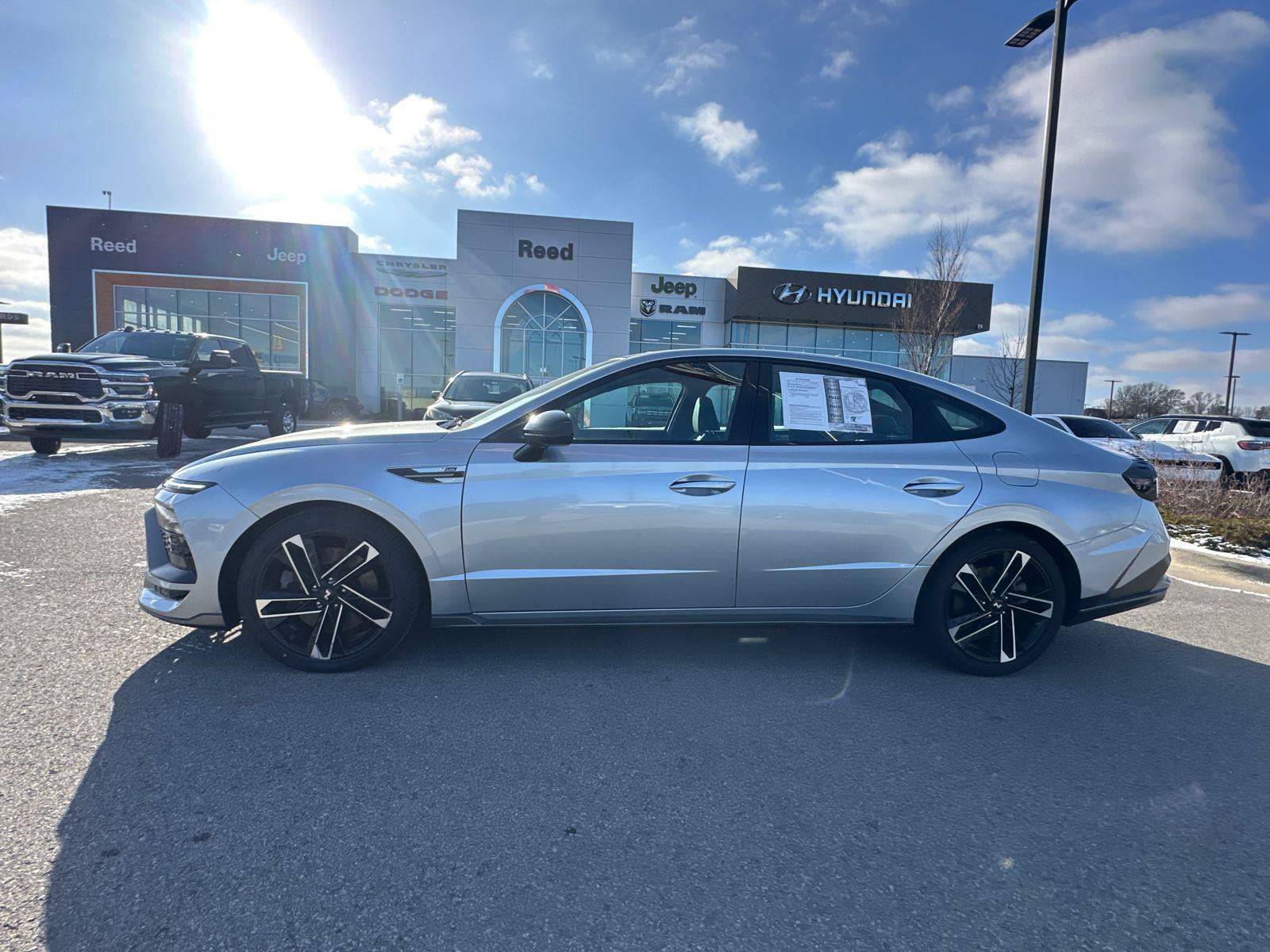 Certified 2024 Hyundai Sonata N Line with VIN KMHL54JC5RA353416 for sale in Kansas City