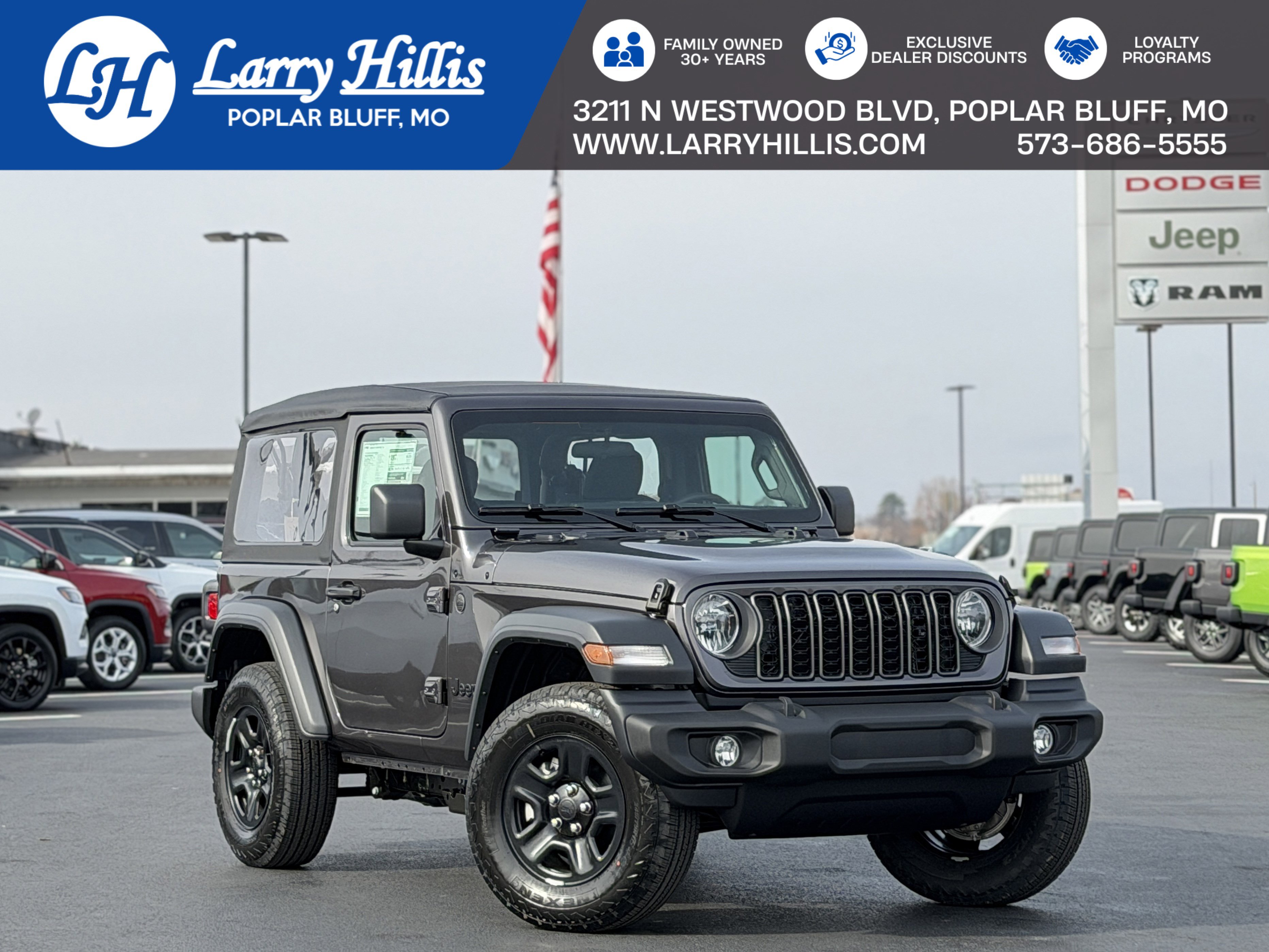 2026 Jeep Wrangler 2-Door Sport's photo