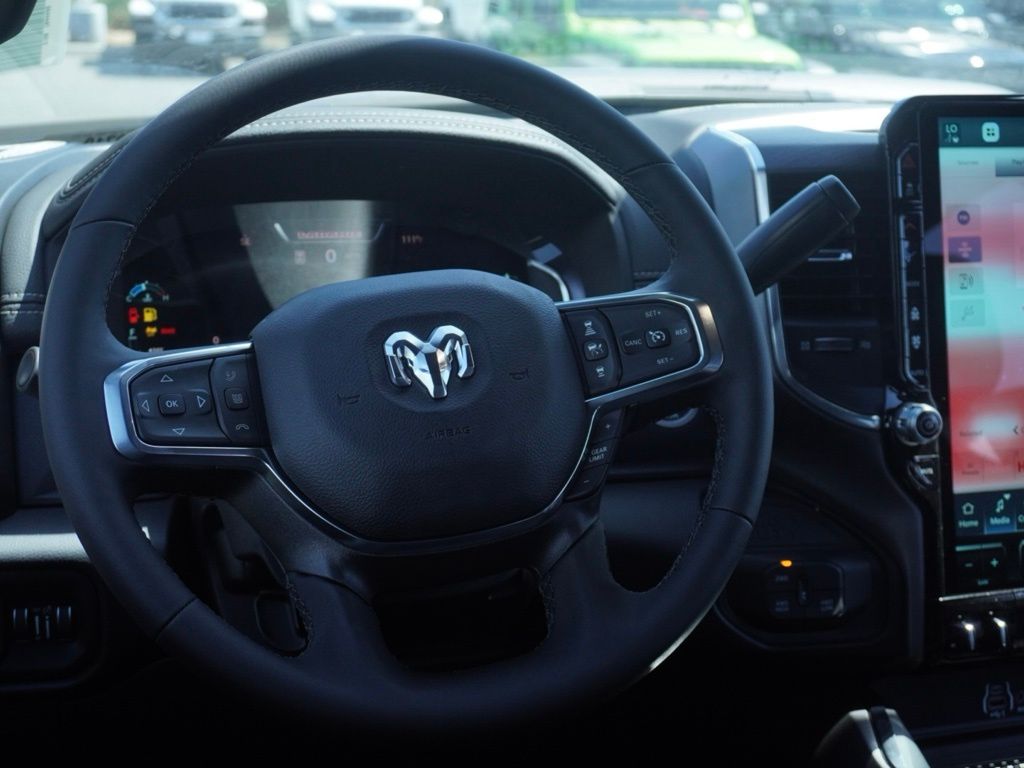 New 2026 Granite Crystal Metallic Clear-Coat Exterior Paint RAM Laramie Night Edition image 29