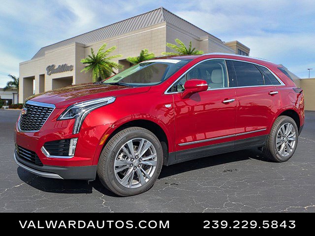 Certified Used 2024 Radiant Red Tintcoat Cadillac Premium Luxury image 1