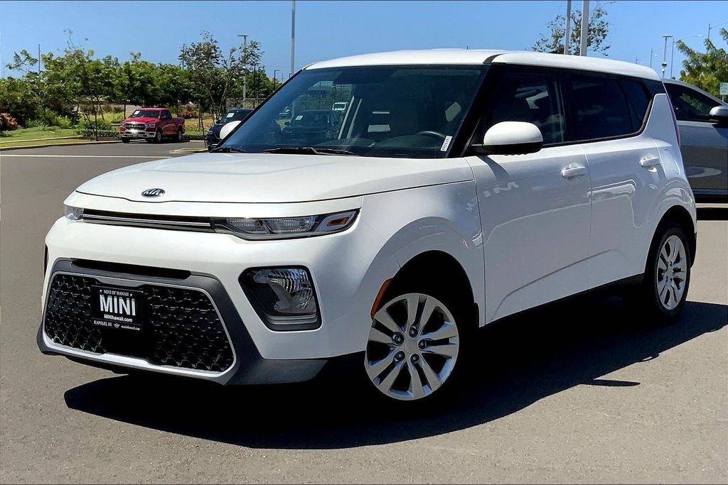 Used 2021 Kia Soul LX with VIN KNDJ23AU5M7787672 for sale in Kapolei, HI