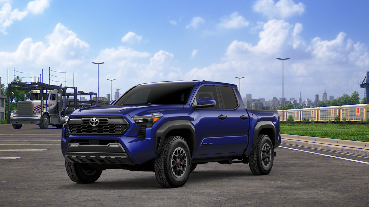 New 2025 Blue Crush Metallic Toyota TRD Off-Road image 1