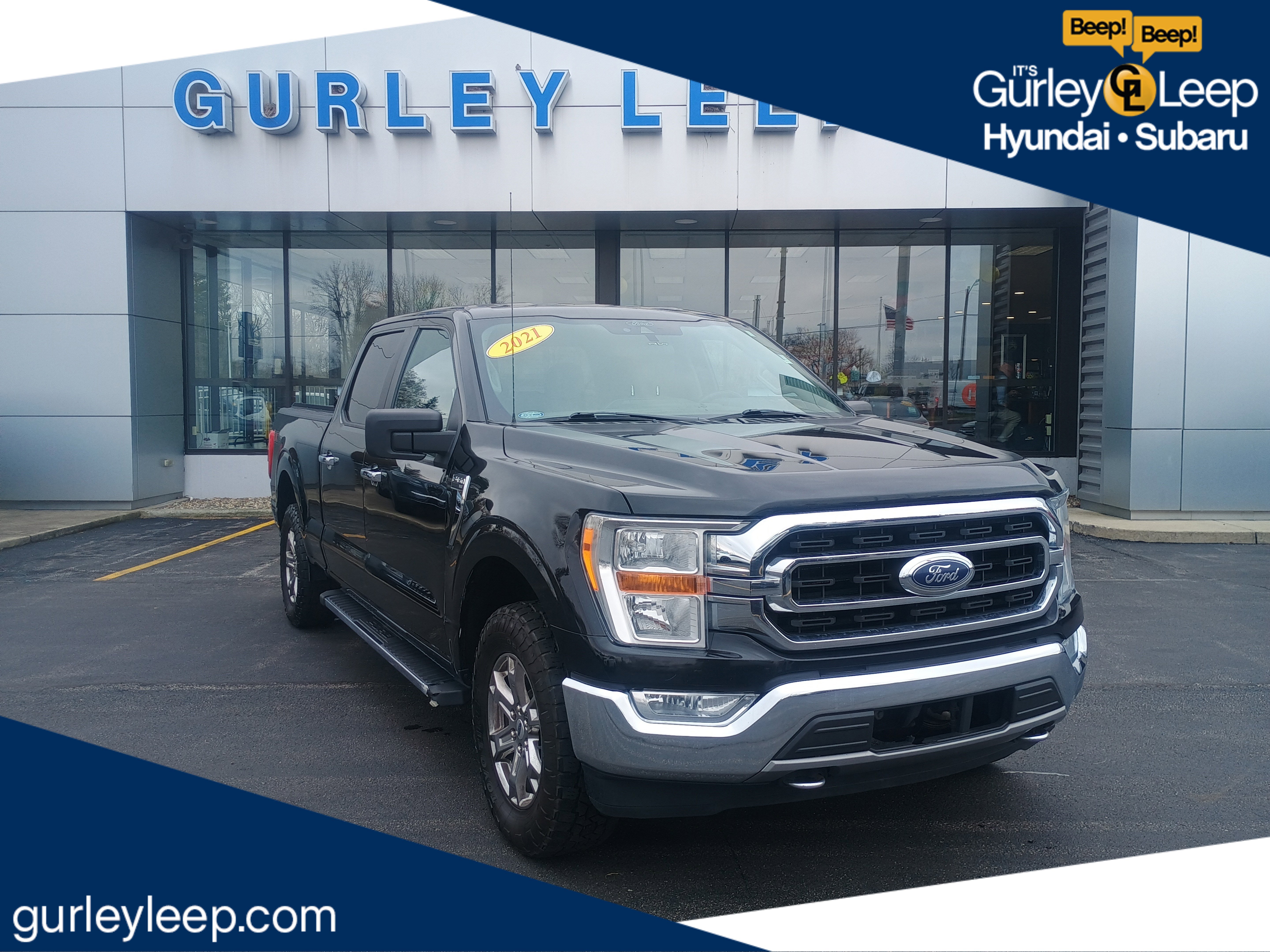 Used 2021 Black Metallic Ford  image 1