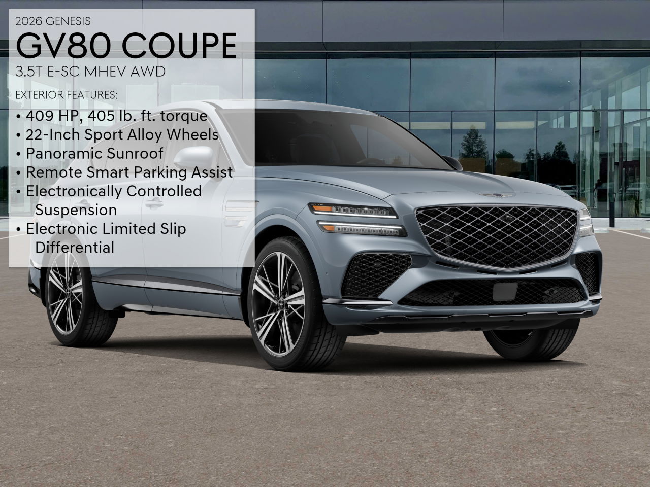2026 Genesis GV80 Coupe 3.5T photo 3