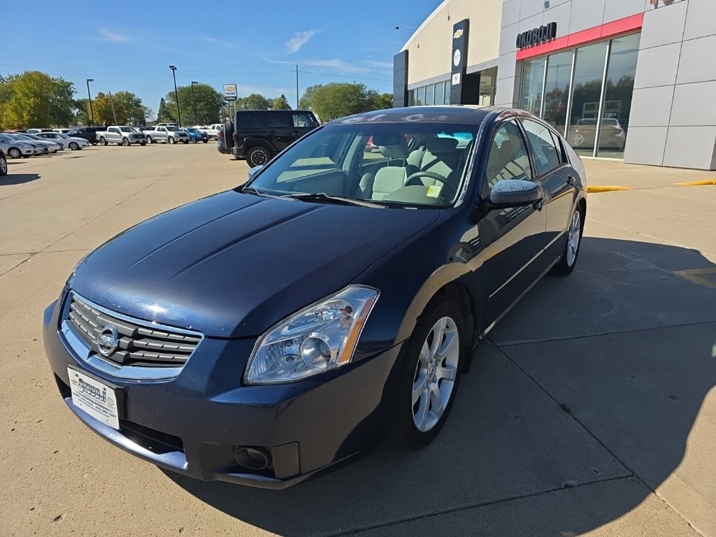 Used 2007 Nissan Maxima SE with VIN 1N4BA41E07C854928 for sale in Spirit Lake, IA