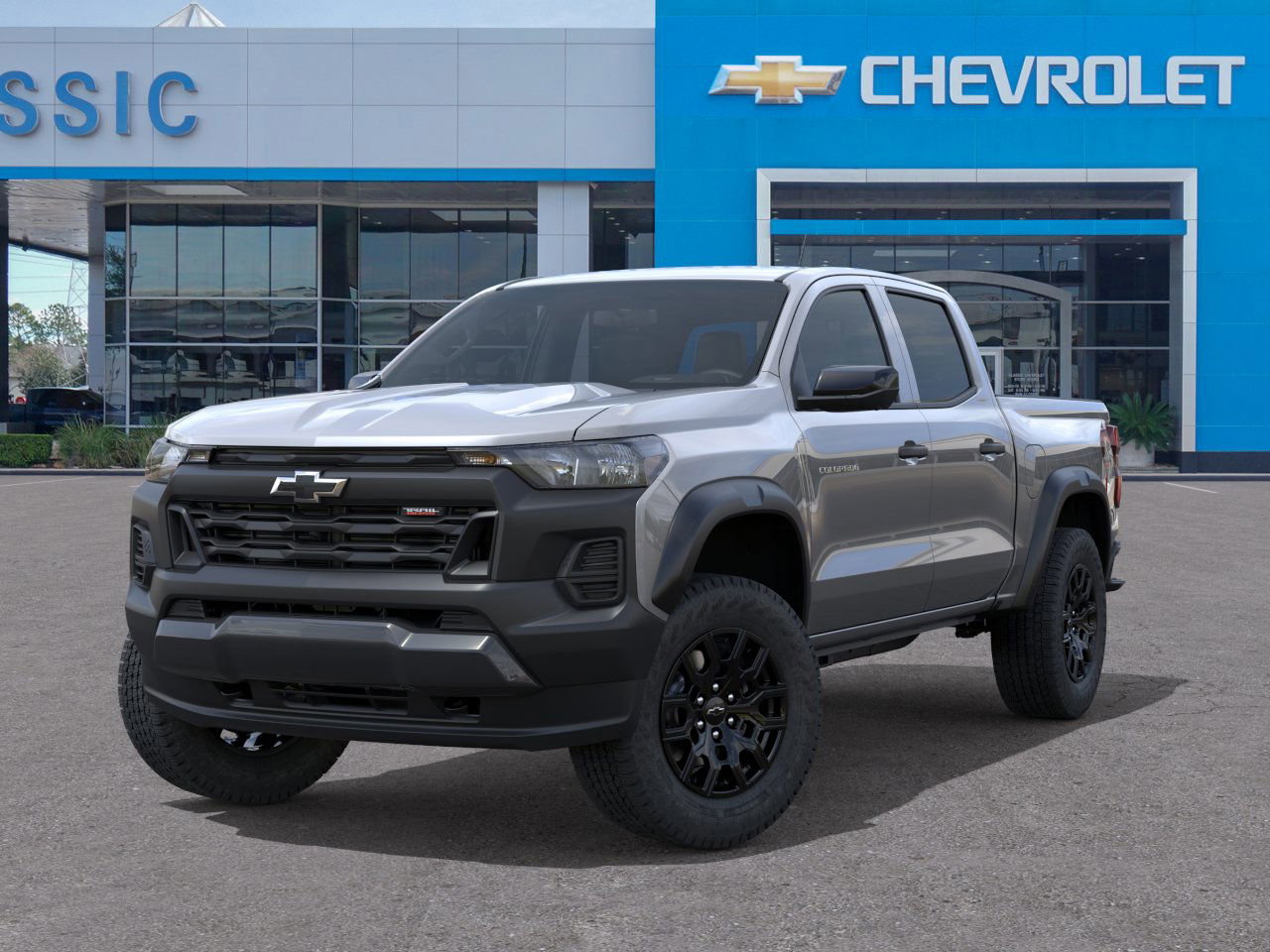 2026 Chevrolet Colorado Trail Boss Gray at Classic Elite Chevrolet Sugar Land