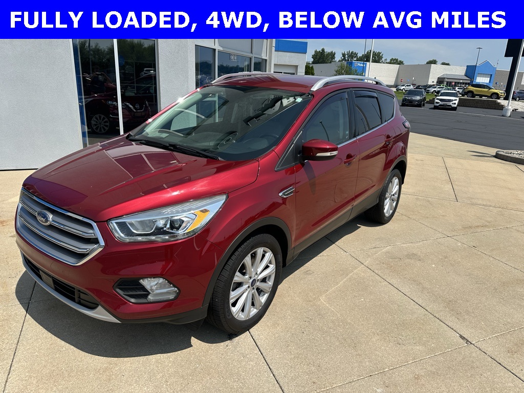 Used 2017 Ford Escape Titanium with VIN 1FMCU9J97HUB85392 for sale in Bremen, IN