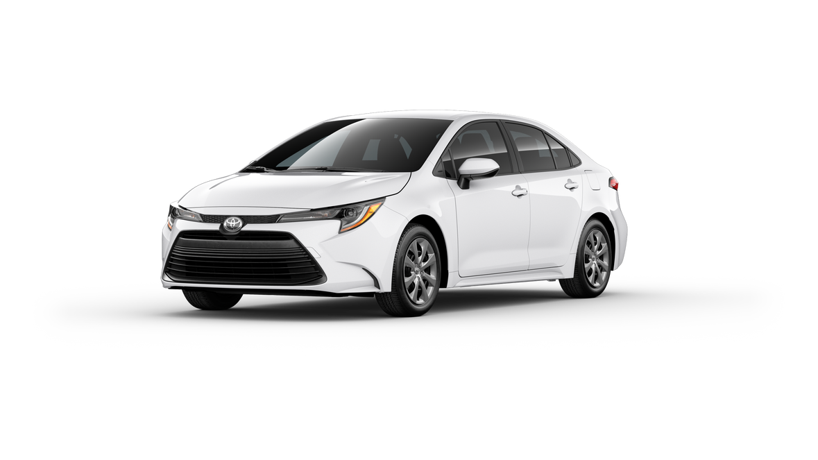 New 2025 Ice Cap Toyota LE image 1