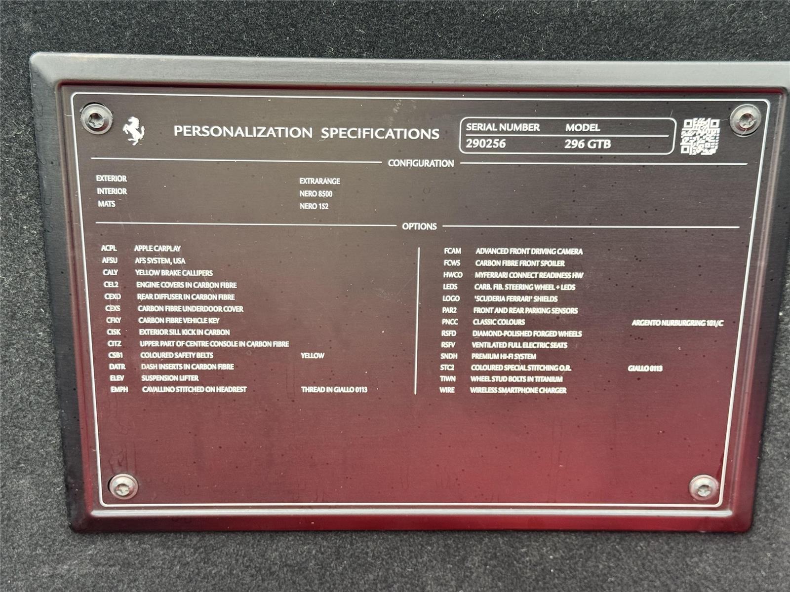 2023 Ferrari 296 GTB Base photo 39