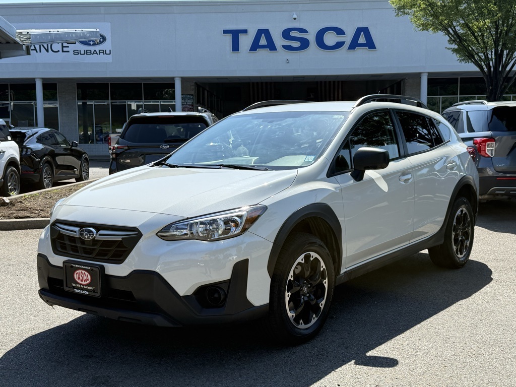 Used 2023 Crystal White Pearl Subaru Base image 1