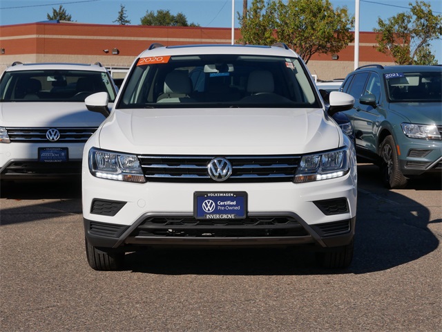 Certified 2020 Volkswagen Tiguan SE with VIN 3VV2B7AX1LM097333 for sale in Inver Grove Heights, Minnesota