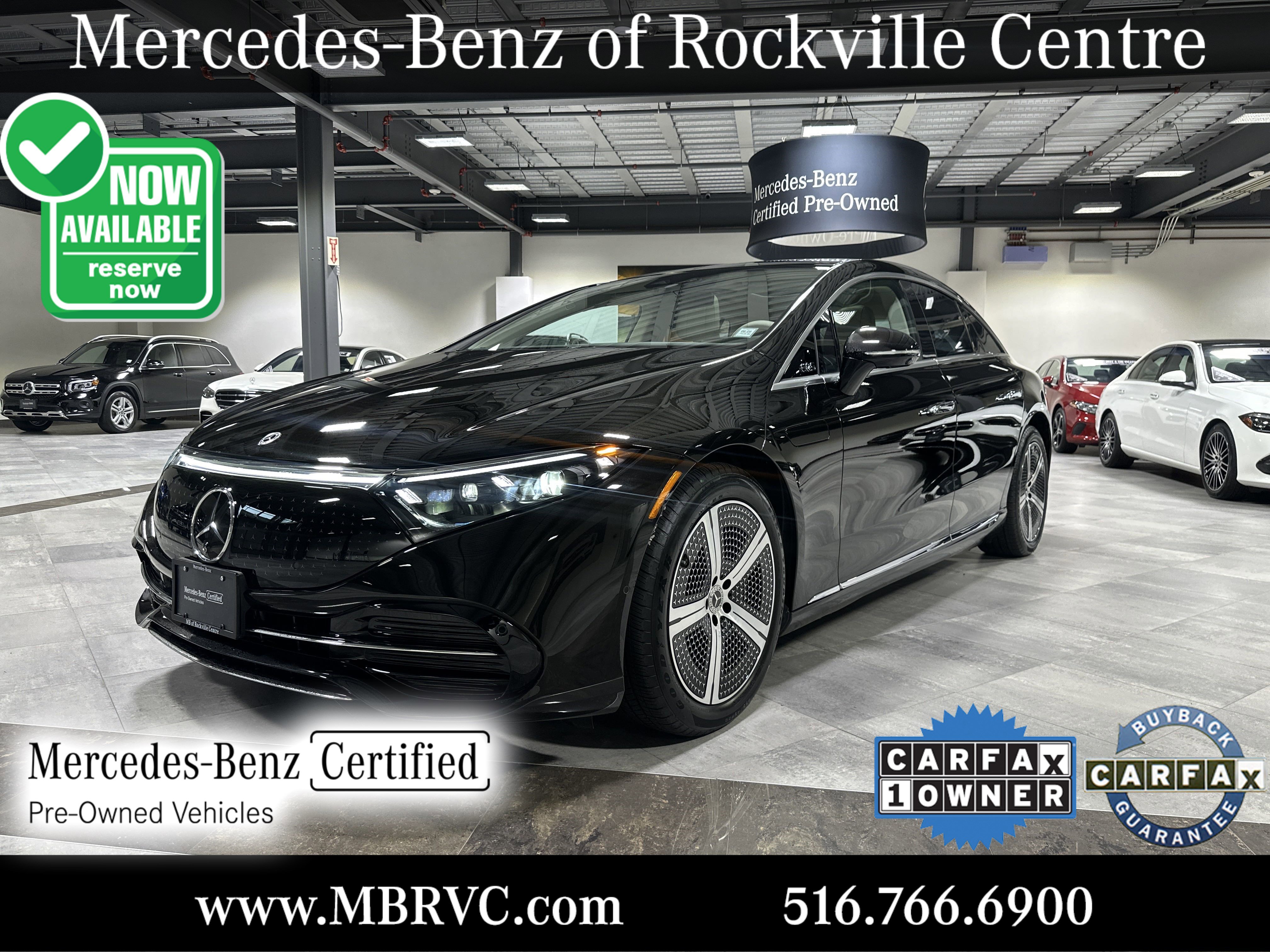 Certified 2023 Mercedes-Benz EQS Base with VIN W1KCG2EB6PA036915 for sale in Rockville Centre, NY