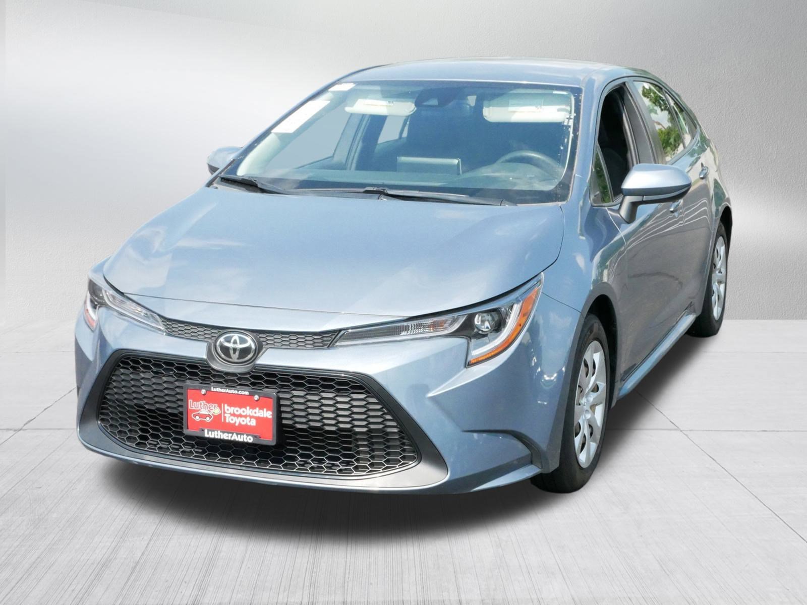 Certified 2021 Toyota Corolla LE with VIN JTDEPMAE6MJ179146 for sale in Brooklyn Center, Minnesota