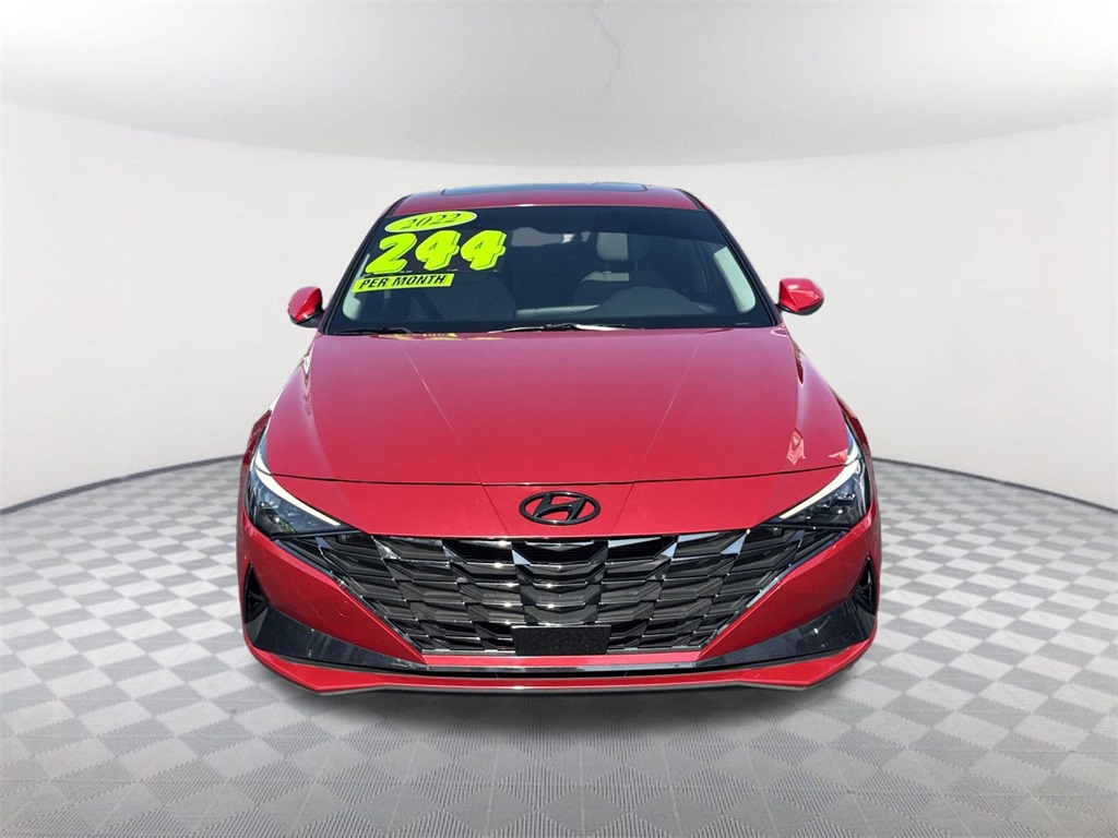 Used 2022 Hyundai Elantra Limited with VIN KMHLN4AJXNU025447 for sale in Riverdale, GA