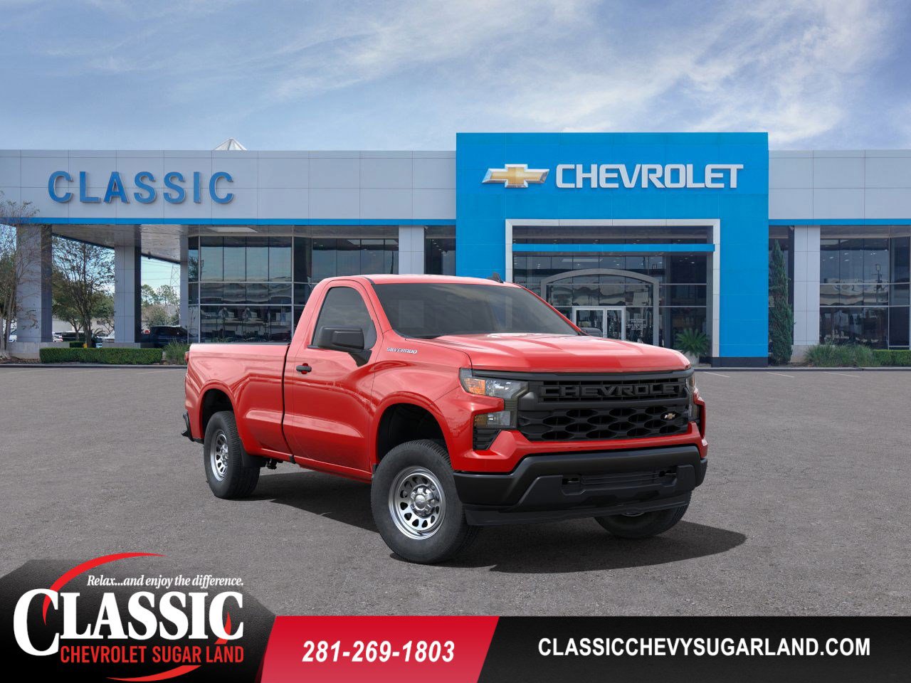 2025 Chevrolet Silverado 1500 WT Red at Browns Ford of Amsterdam