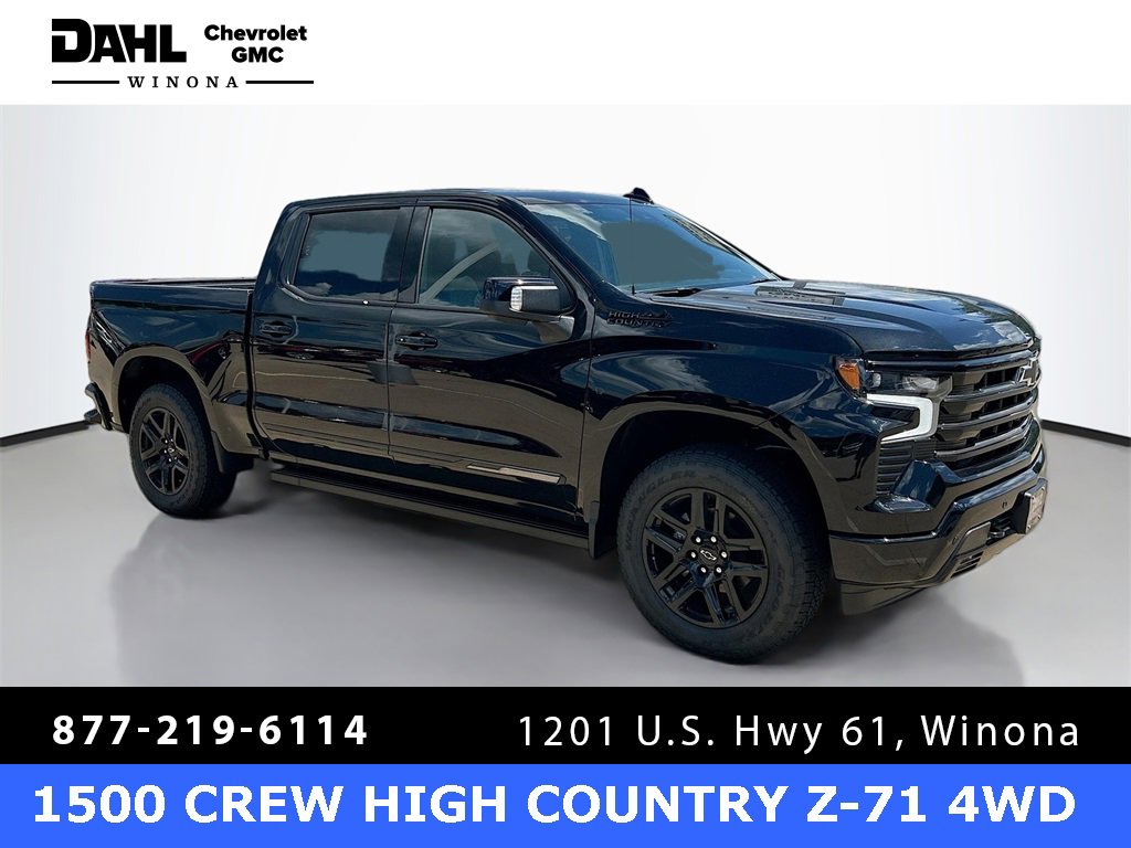 New 2025 Black Chevrolet High Country image 1