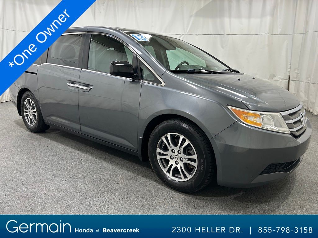 Used 2013 Honda Odyssey EX-L with VIN 5FNRL5H61DB014520 for sale in Beavercreek, OH