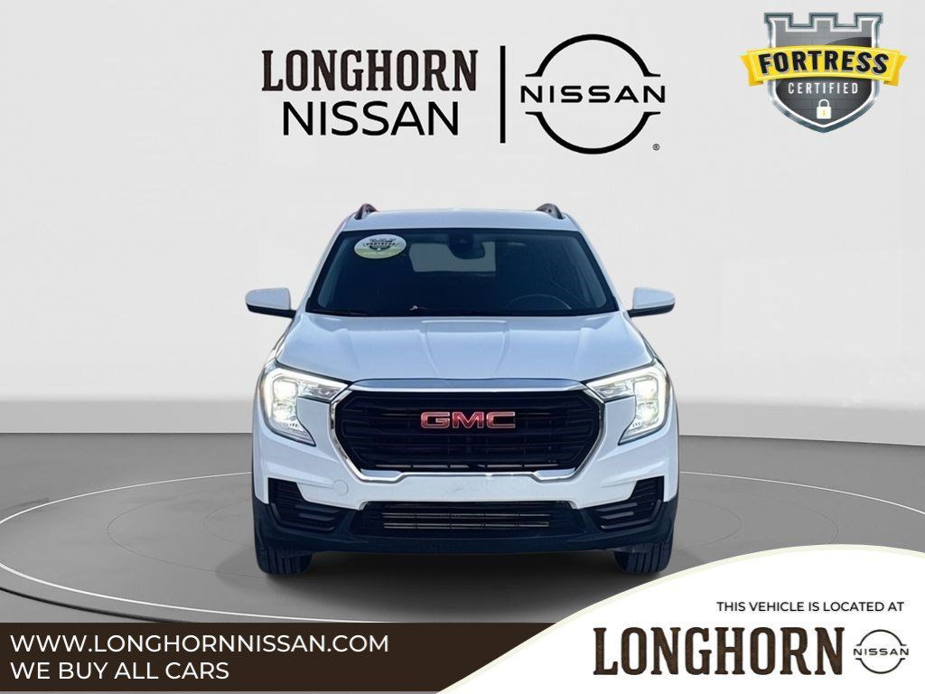 Used 2023 GMC Terrain SLE with VIN 3GKALMEG3PL265960 for sale in Bedford, TX