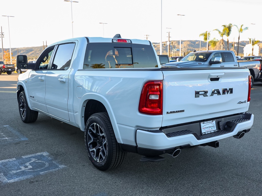 New 2026 Bright White Clear-Coat Exterior Paint RAM Laramie image 5
