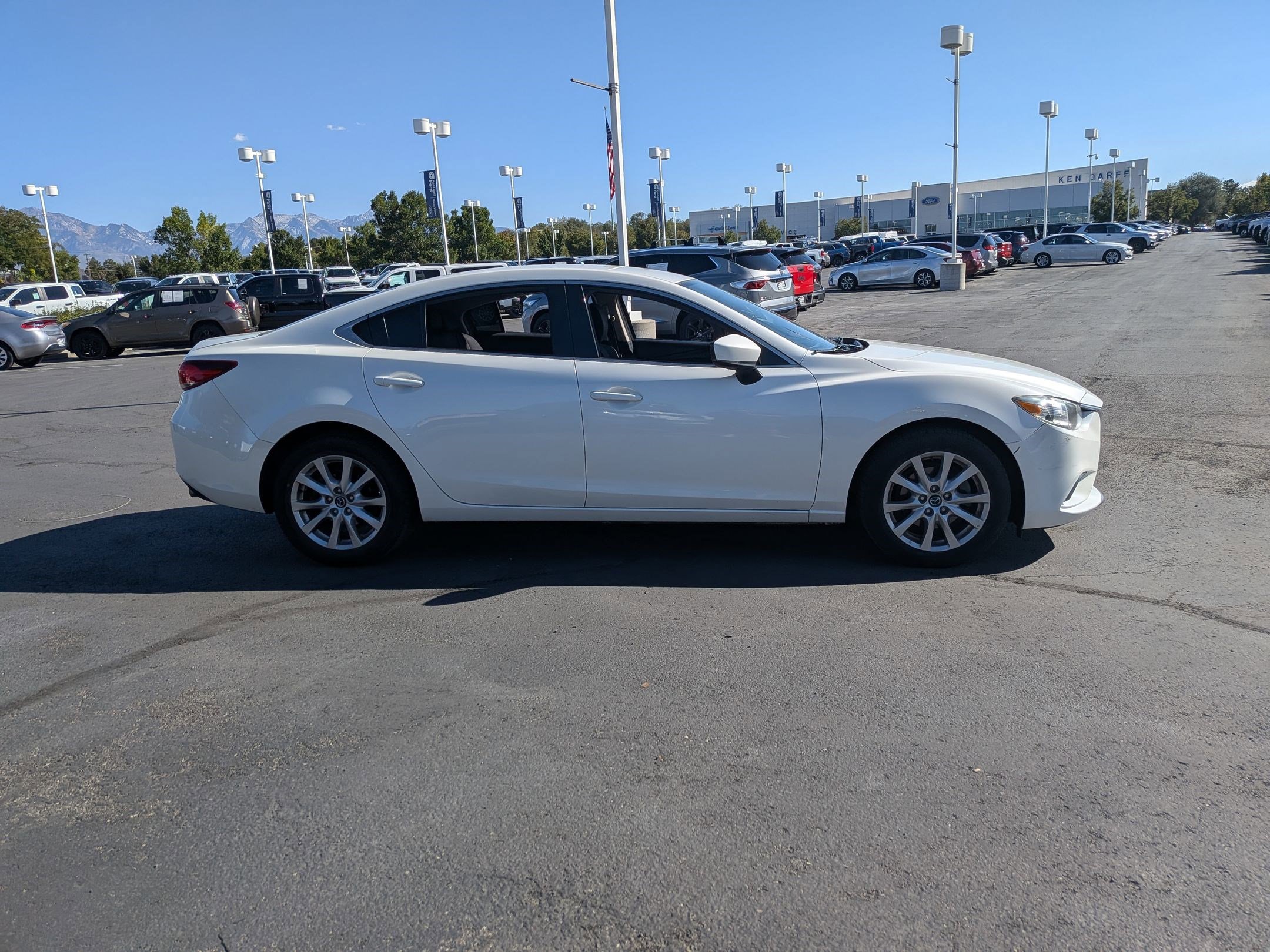 Used 2017 Mazda Mazda6 i Sport with VIN JM1GL1U57H1126542 for sale in West Valley City, UT