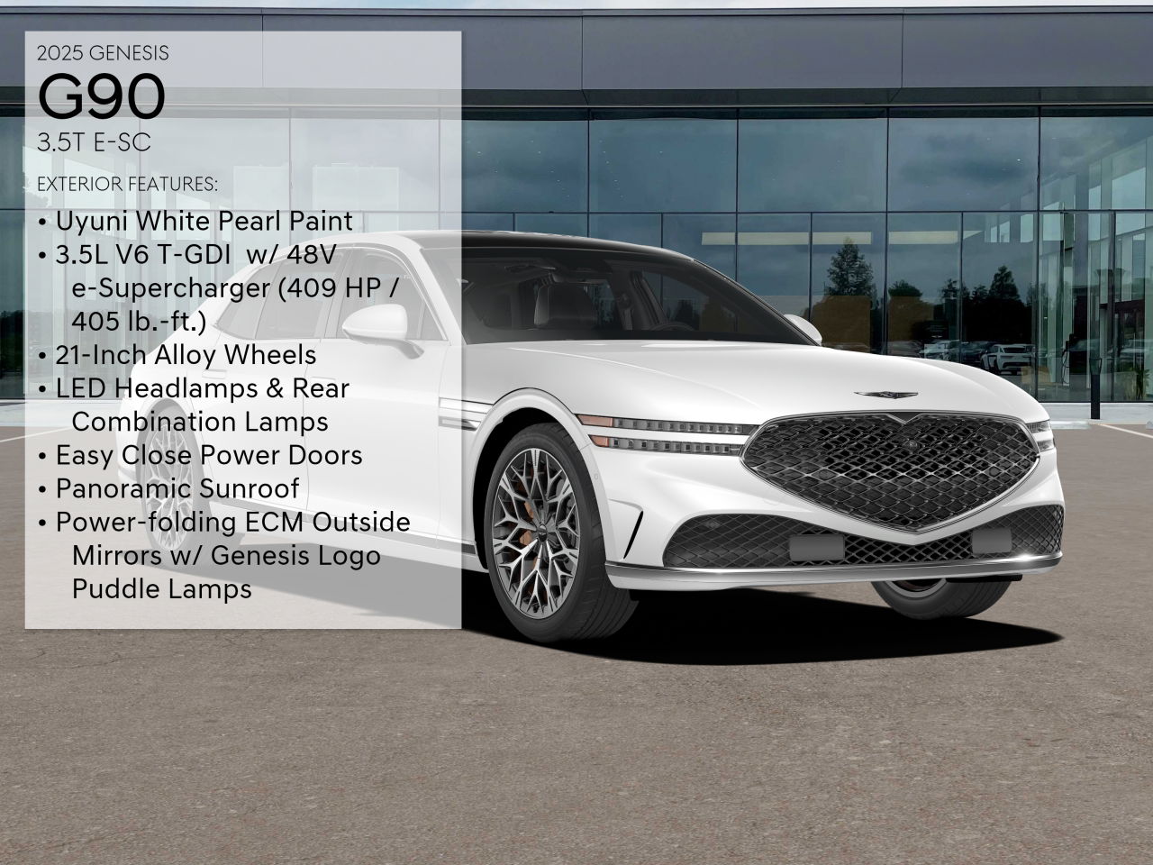 2025 Genesis G90 3.5T AWD photo 3