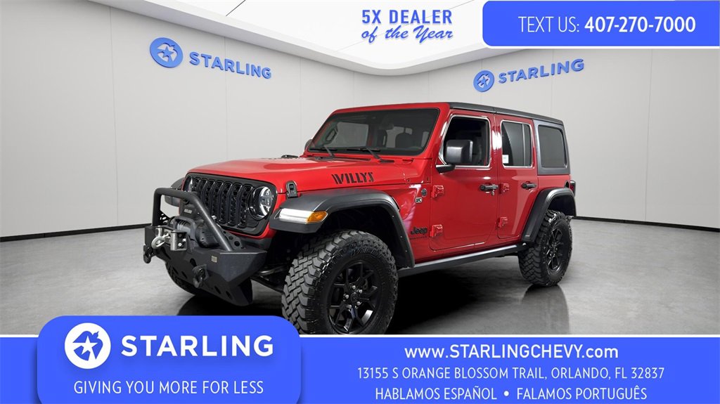 2024 Jeep Wrangler 4-Door Willys's photo