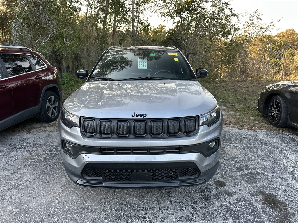 Used 2022 Jeep Compass Altitude with VIN 3C4NJCBB6NT198452 for sale in Inverness, FL