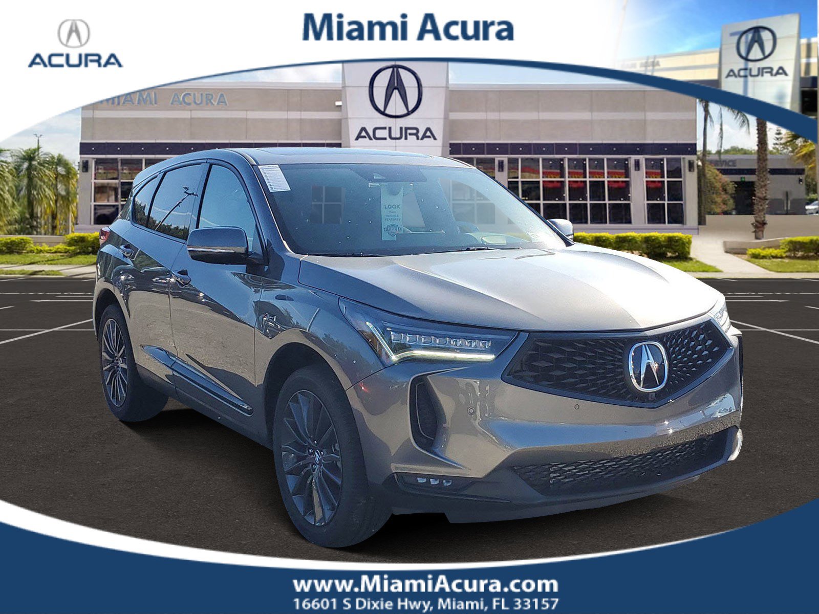 New 2024 Acura RDX SH-AWD with A-Spec Advance Package Sport Utility in