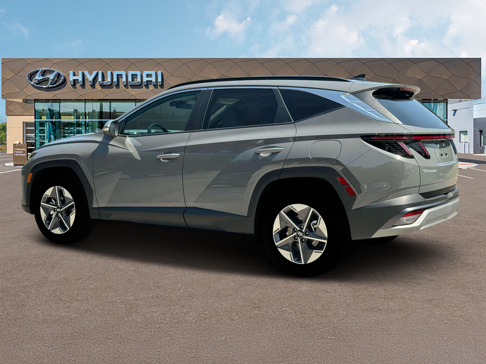 New 2025 Gray Hyundai SEL Convenience AWD image 4