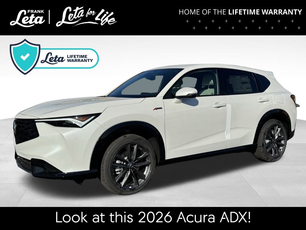 New 2026 Acura ADX w/A-Spec Package 4D Sport Utility's photo