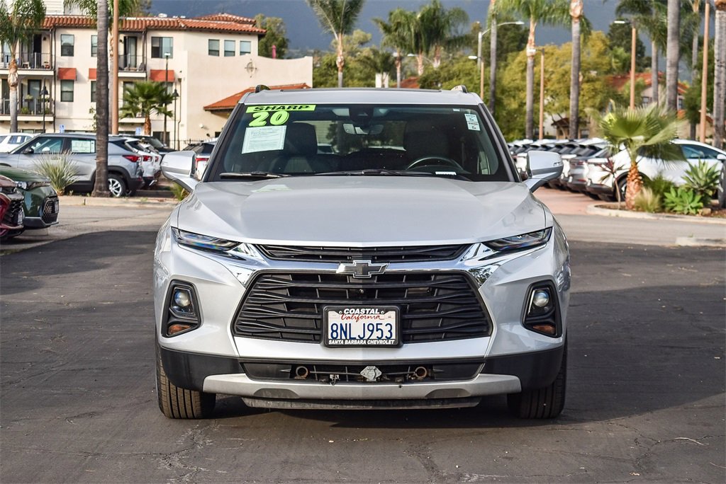 Used 2020 Chevrolet Blazer 3LT with VIN 3GNKBDRS2LS579740 for sale in Santa Barbara, CA